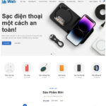 Website demo bán hàng điện tử phụ kiện điện tử