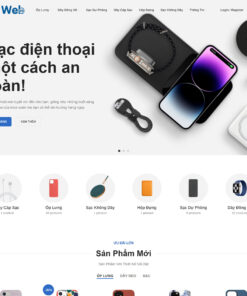 Website demo bán hàng điện tử phụ kiện điện tử