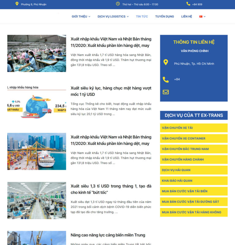 Website Tin Tức