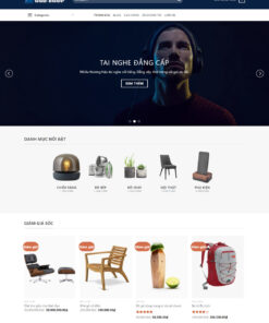 Website bán hàng đa năng phục vụ bán lẻ