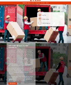 website dịch vụ vận chuyển