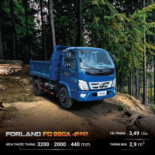 XE BEN THACO 3.5 TẤN 2 CẦU - Ảnh 6